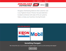 Tablet Screenshot of douglassdist.com